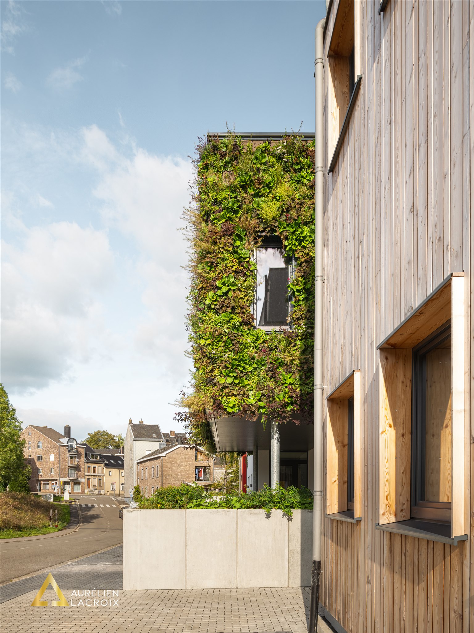 Façade végétale Eupen